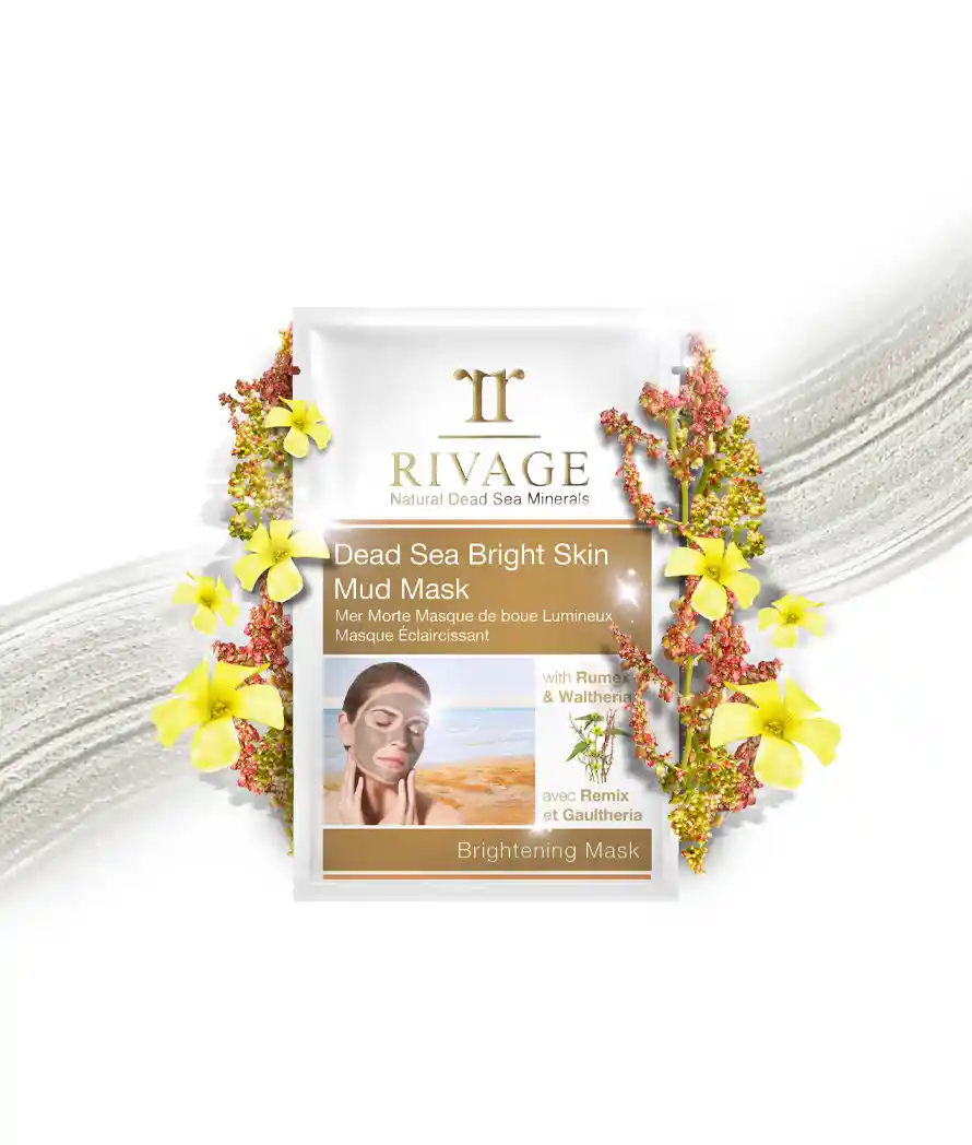 Dead Sea Bright Skin Mud Mask Sachets 